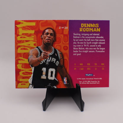 Dennis Rodman - 1995 Skybox “Block Party”