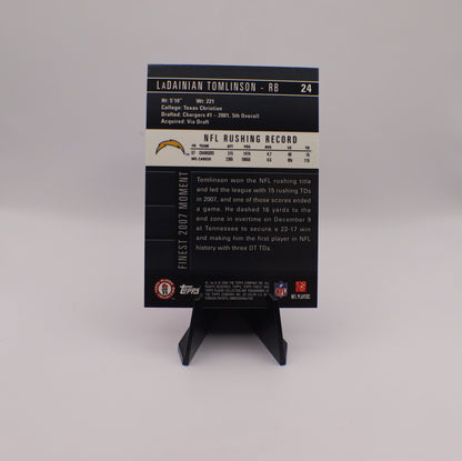 Ladainian Tomlinson - 2008 Topps Finest 6 of 11 (Topps Player Collection)