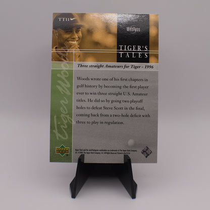 Tiger Woods - 2001 Upper Deck “Tiger’s Tales”