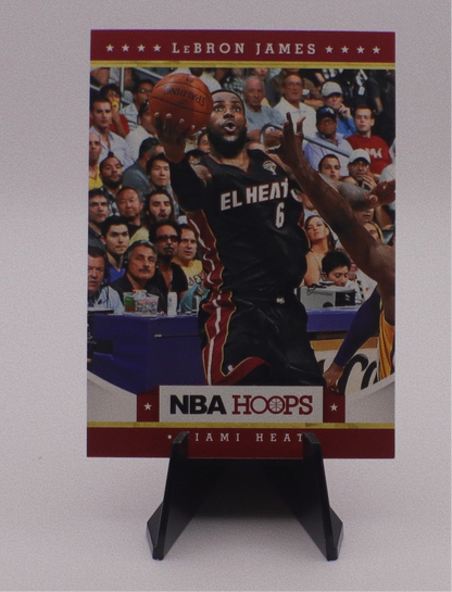 Lebron James NBA Hoops 2012 “El Heat”