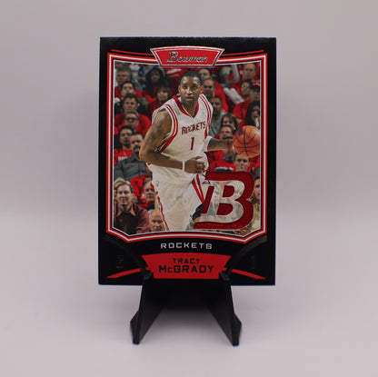 Tracy Mcgrady - 2008 Topps Bowman Relic Card *Game Worn*