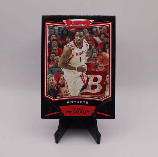 Tracy Mcgrady - 2008 Topps Bowman Relic Card *Game Worn*